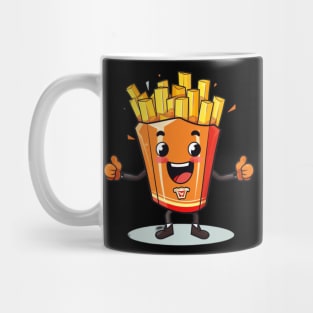 kawaii french fries T-Shirt cute ,potatofood Mug